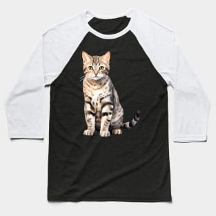 California Spangled Cat Baseball T-Shirt